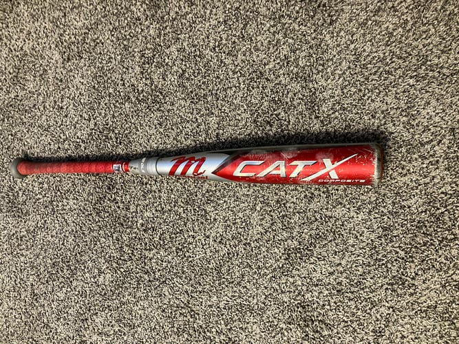 2023 Marucci CAT X Composite USSSA Certified Bat (-8) 22 oz 30" (Used)