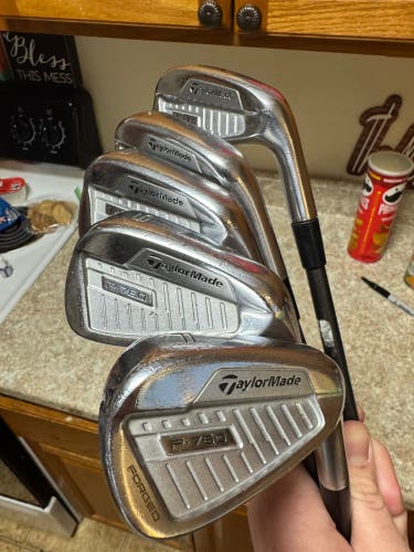 6-PW TaylorMade P760 Right Handed Iron Set Regular Flex Irons p 760 6 PW forged