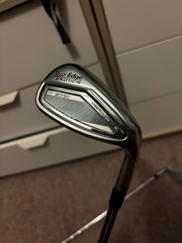 Men's 2021 Tour Edge Exotics E721 Right Handed Wedge Extra Stiff Flex Steel Shaft (Used)