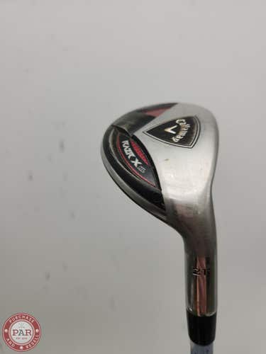 2011 CALLAWAY RAZR X HL 4 HYBRID 21* STIFF CALLAWAY H70G +HC FAIR