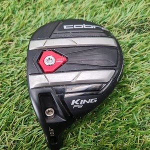 LEFTY 2019 COBRA KING F9 SPEEDBACK TOUR 3 WOOD 13.5* CLUBHEAD ONLY GOOD