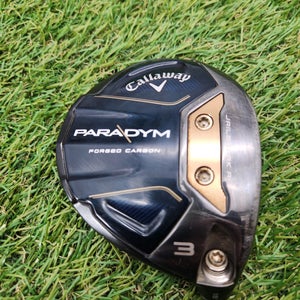 2023 CALLAWAY PARADYM 3 WOOD 15* CLUBHEAD ONLY GOOD