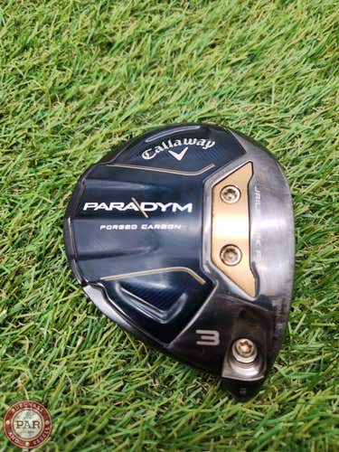 2023 CALLAWAY PARADYM 3 WOOD 15* CLUBHEAD ONLY GOOD
