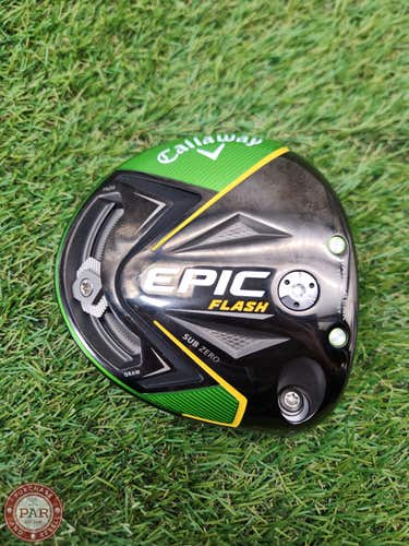 2019 CALLAWAY EPIC FLASH SUBZERO DRIVER 10.5* CLUBHEAD ONLY VERYGOOD