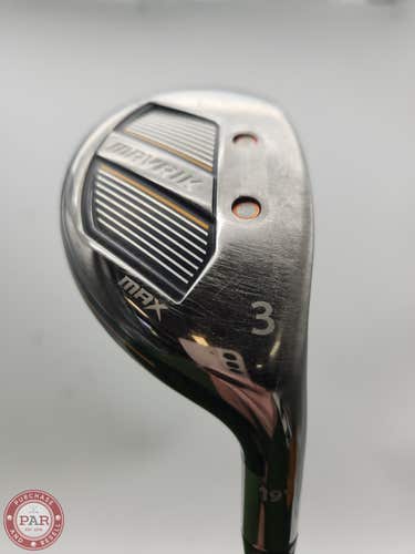 2020 CALLAWAY MAVRIK 3 HYBRID 19* REG PROJECTX CATALYST 65 +HC FAIR