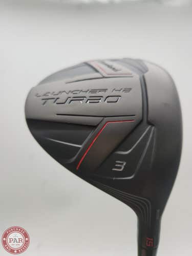 2019 CLEVELAND LAUNCHER HB TURBO 3 WOOD 15* REG MIYAZAKI CKUA +HC DEMO