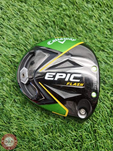 2019 CALLAWAY EPIC FLASH DRIVER 10.5* CLUBHEAD ONLY VERYGOOD