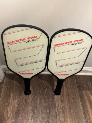 White Engage Encore Pro Pickleball Paddle’s