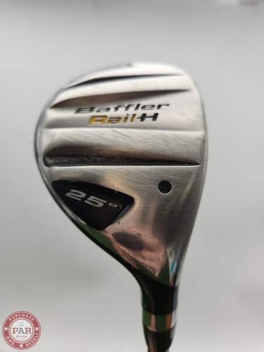 2010 COBRA BAFFLER RAIL H 5 HYBRID 25* XSTIFF ACCRA DYMATCH S1-50 FAIR