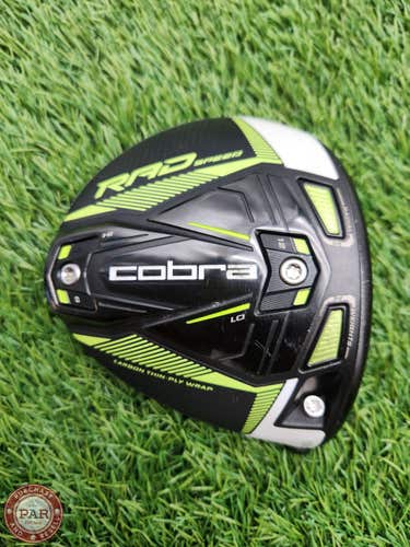 2021 COBRA KING RADSPEED DRIVER 10.5* CLUBHEAD ONLY +HC GOOD