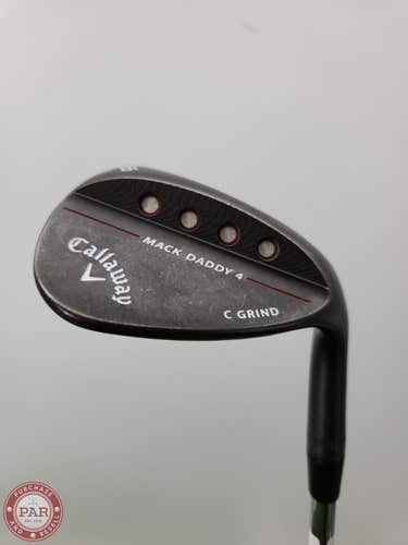 2018 CALLAWAY MACK DADDY 4 MATTE BLACK WEDGE 56*/8C STIFF DYNGOLD 35" GOOD