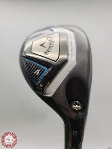 2015 CALLAWAY BIG BERTHA 4 HYBRID 22* LADIES UST RECOIL 450 GOOD