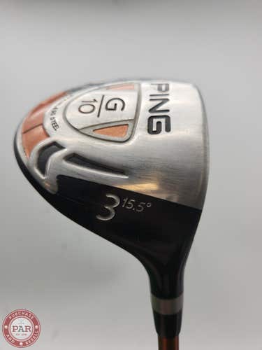 2007 PING G10 3 WOOD 15.5* STIFF TFC 129F GOOD