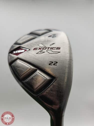 2013 TOUR EDGE EXOTICS XCG6 4 HYBRID 22* REG MITSU FUBUKI T415 FAIR