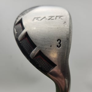 2011 CALLAWAY RAZR X 3 HYBRID 21* STIFF H60G GRAPHITE FAIR