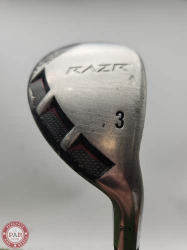 2011 CALLAWAY RAZR X 3 HYBRID 21* STIFF H60G GRAPHITE FAIR