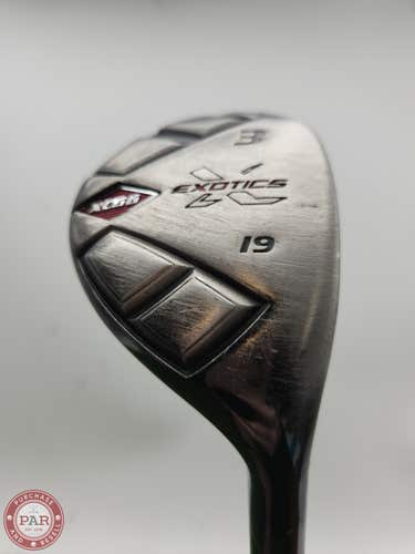 2013 TOUR EDGE EXOTICS XCG6 3 HYBRID 19* REG MITSU FUBUKI T415 FAIR