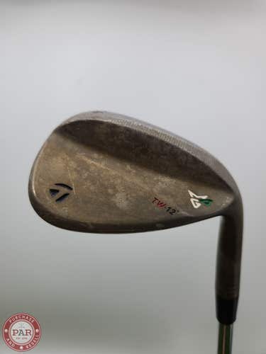 2023 TAYLORMADE MILLED GRIND 4 TW WEDGE 56*/12 STIFF DYNGOLD 34.75" GOOD