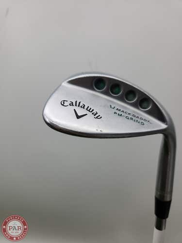 2015 CALLAWAY MACK DADDY PM GRIND WEDGE 60*/10 STIFF STEEL 34.5" FAIR