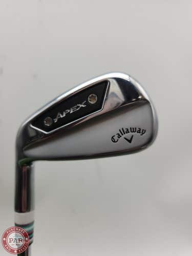 LEFTY 2025 CALLAWAY APEX AI150 4 IRON STIFF TT AMT SILVER  38" VERYGOOD