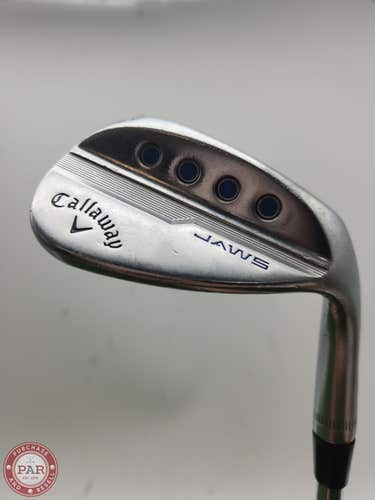 2019 CALLAWAY JAWS MD5 PLATINUM CHROME WEDGE 56*/8C STIFF DYNGOLD 35" FAIR
