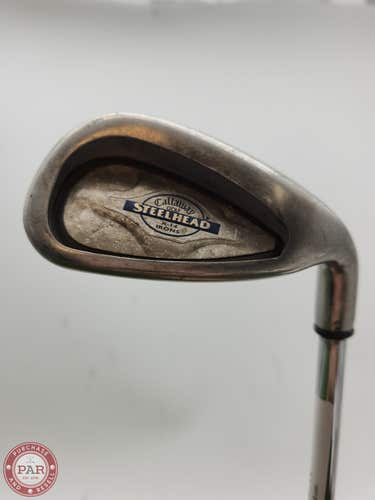 2000 CALLAWAY STEELHEAD X14 9 IRON UNIFLEX CONSTANT WEIGHT STEEL 36" GOOD