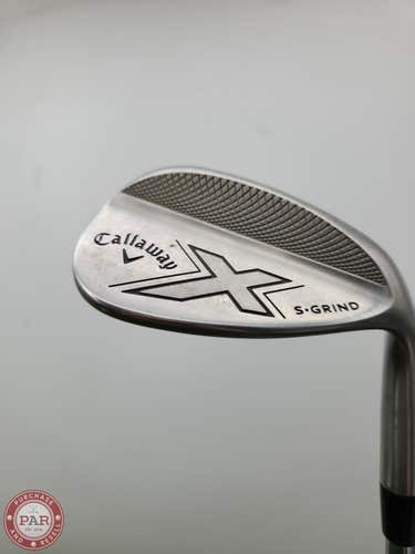 2008 CALLAWAY X FORGED WHITE CHROME WEDGE 60*/9S WEDGEFLEX STEEL 35.5" GOOD