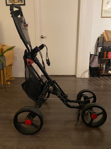 Black Unisex Push Cart (Used)