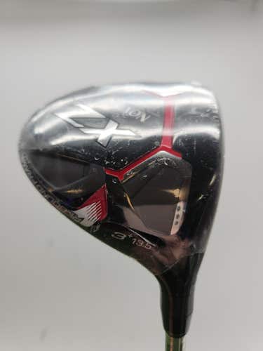 NEW 2021 SRIXON ZX 3 WOOD 13.5* STIFF PROJECTX HZRDUS SMOKE BLACK 60G BRANDNEW