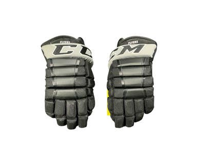 Used CCM HG4PC Intermediate Gloves Black And Grey 13" 11873-S000238339