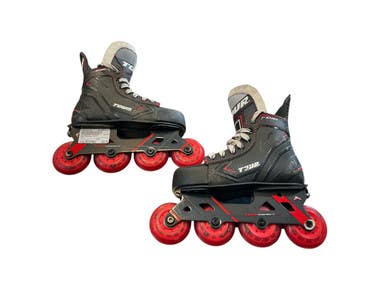 Used Tour 091 Junior Rec Fitness Skates Black Adjustable 11873-C000237281