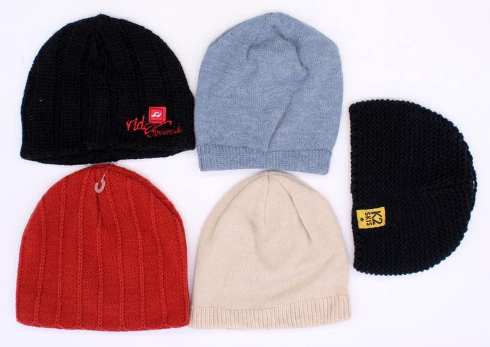 Knit Junior Hats - Variety Pack Of 5