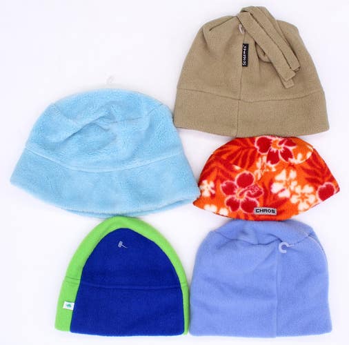 Fleece Hats (Variety Pack Of 5)