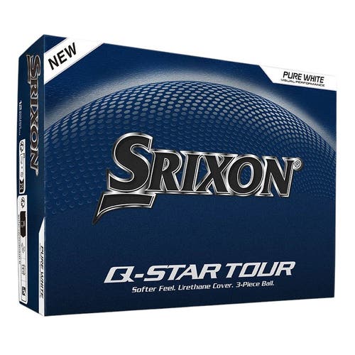 SRIXON Q STAR TOUR 6 PURE WHITE GOLF BALL DOZEN