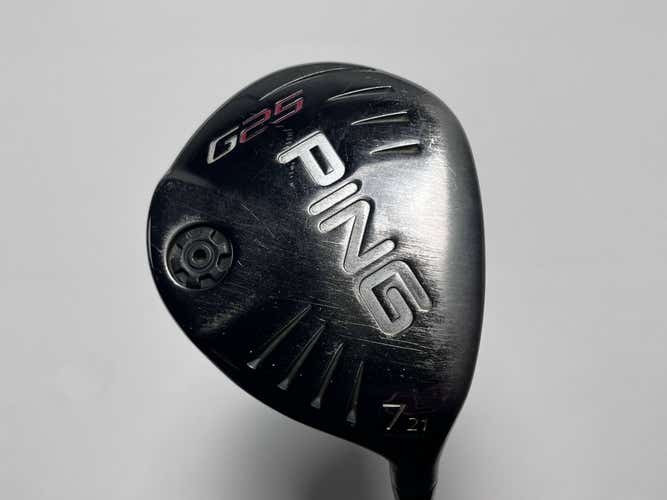 Ping G25 7 Fairway Wood 21* TFC189 Regular Graphite Mens RH