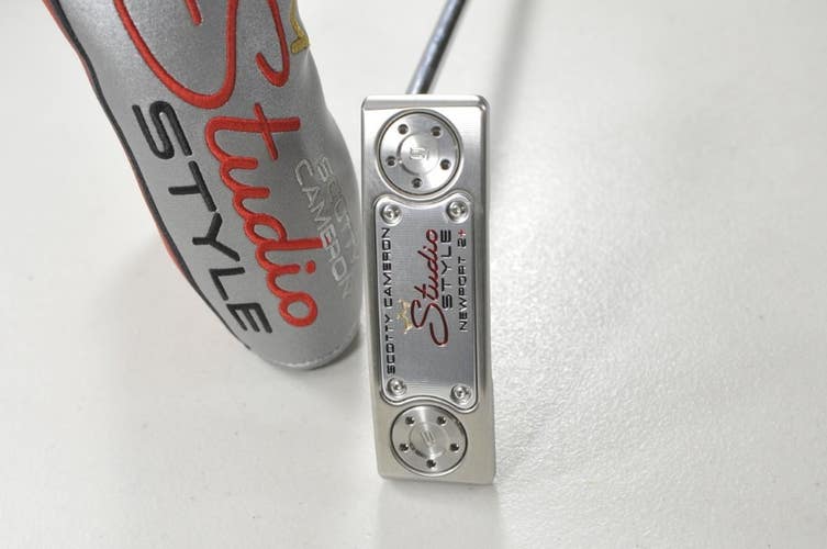Titleist 2025 Scotty Cameron Studio Style Newport 2 Plus 34" Putter RH  # 215916