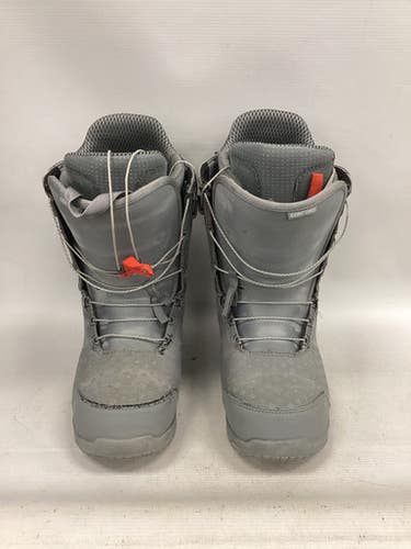 Used Burton CONCORD Mens Snowboard Boots Grey Senior 9.5 11851-S000046433