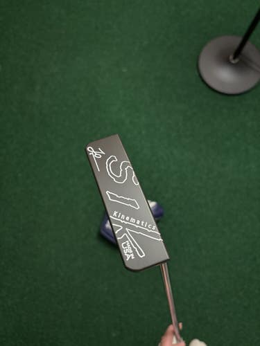 Sik Kinematics Putter KBS CT Tour 120 Shaft Used , Cover 34 Inch