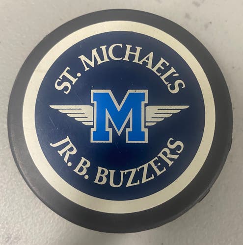 St Michael's Buzzers puck
