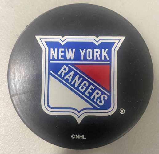 New York Rangers puck