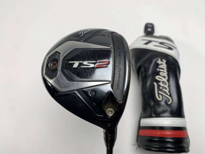 Titleist TS2 3 Fairway Wood 15* Kuro Kage Black 55g Regular RH HC
