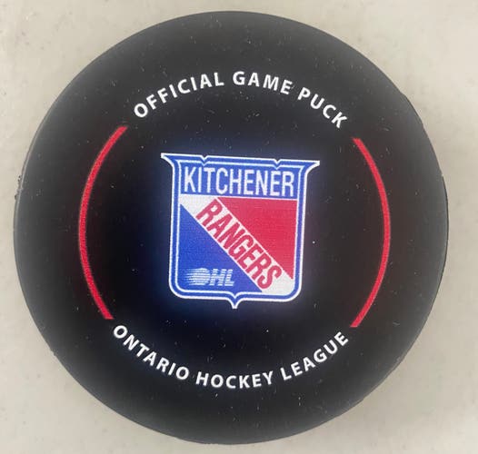 Kitchener Rangers puck