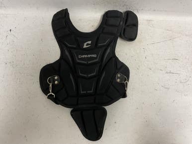 Used Champro CP104B Catchers Chest Protector Black Junior 11855-S000203224