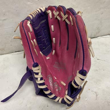 Used Rawlings Highlight Series HFP10PPUR Baseball Glove RH Throw Purple 10" 11855-S000203202