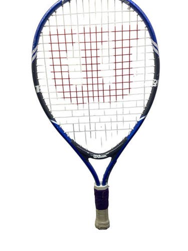 Used Wilson FEDERER 19 Junior Tennis Racquet Royal Blue 19" 11347-S000268649