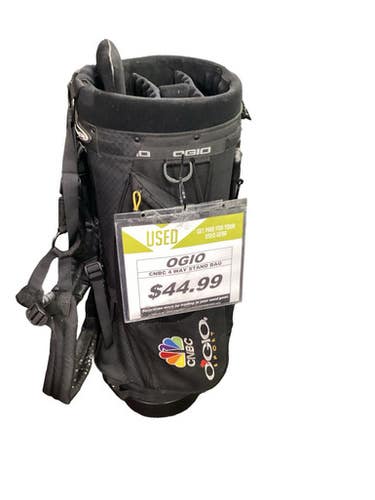 Used Ogio 4 WAY STAND BAG Mens Stand Bag Black 11347-S000268644