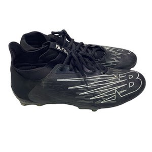 Used New Balance LAX Cleats Mens Black Senior 10 11347-S000268624