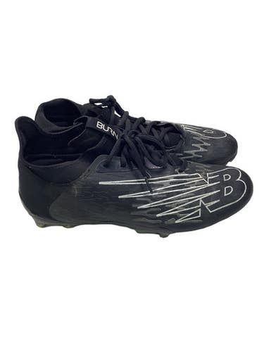 Used New Balance LAX Cleats Mens Black Senior 10 11347-S000268624