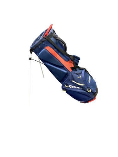 Used Taylormade 5 WAY STAND BAG Mens Stand Bag Navy Blue 11347-S000268607