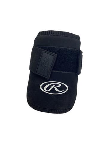 Used Rawlings BB/SB Shin/Foot Protector Black 11347-S000268602